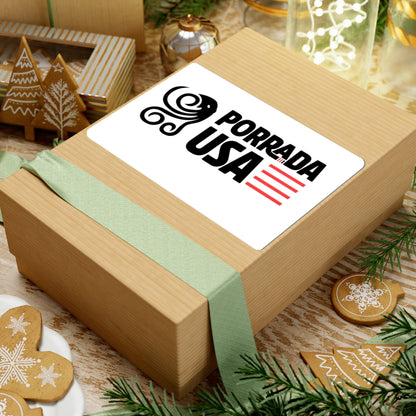 Porrada USA Cut Stickers - Perfect for Home, Office, and Gifts