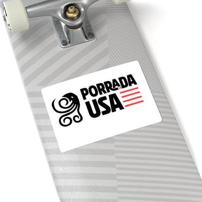 Porrada USA Cut Stickers - Perfect for Home, Office, and Gifts