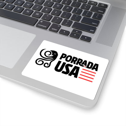 Porrada USA Cut Stickers - Perfect for Home, Office, and Gifts