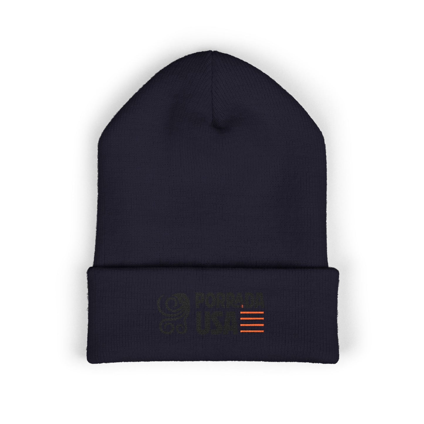 Stylish Porrada USA Embroidered Cuffed Beanie