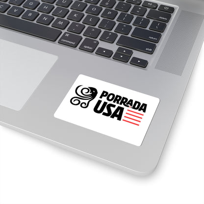 Porrada USA Cut Stickers - Perfect for Home, Office, and Gifts